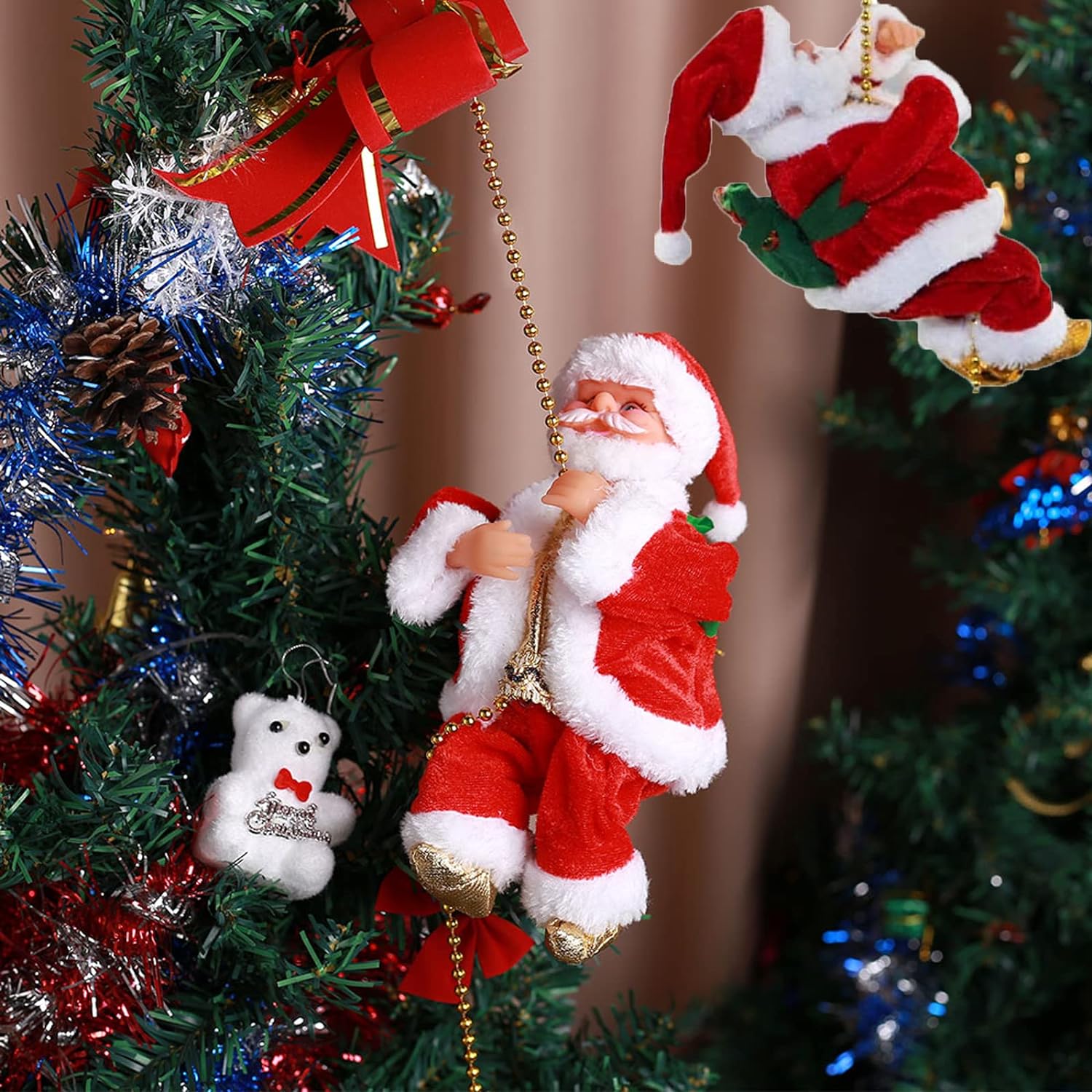 Papa Noel Musical - Adorno Navideño - Nexos Vital