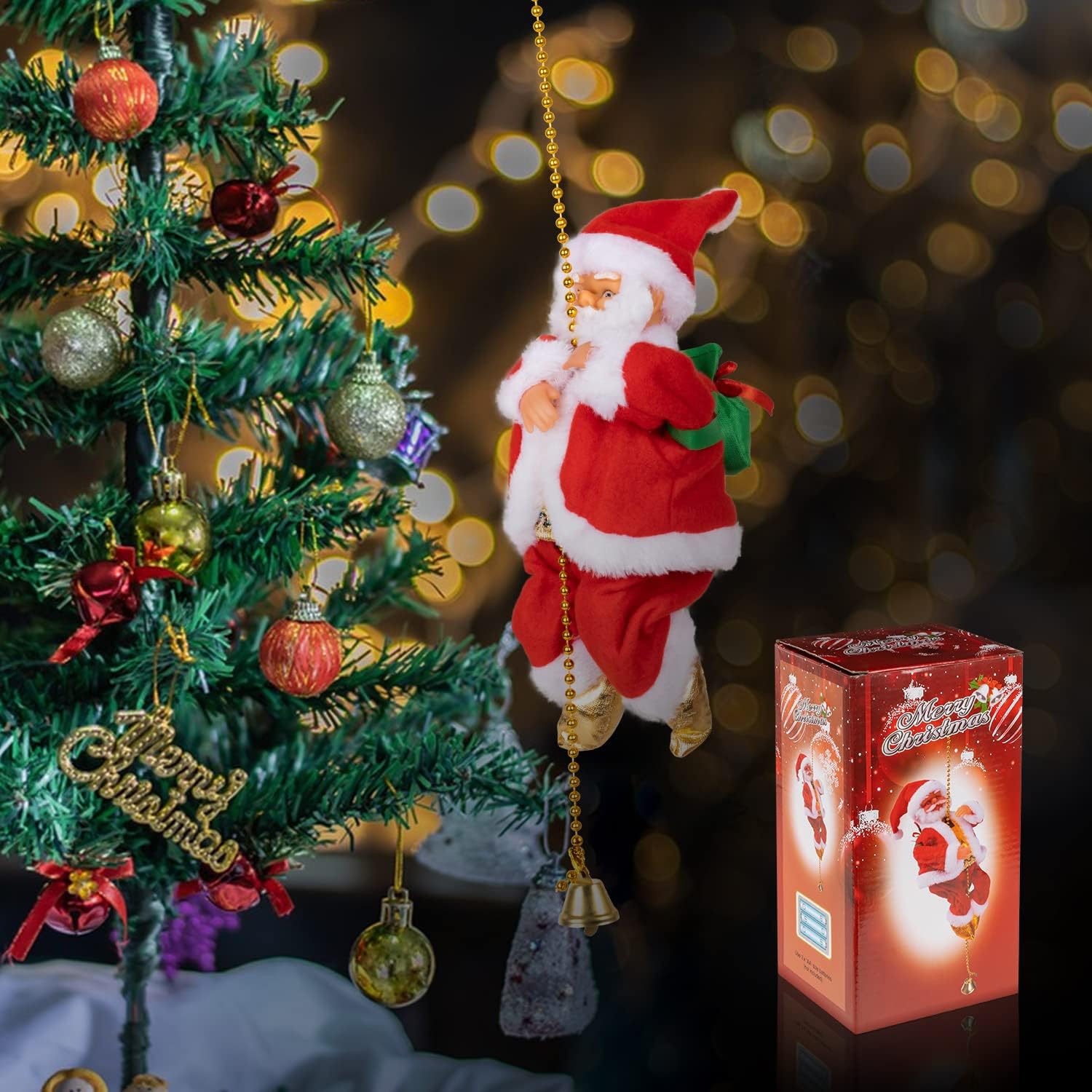 Papa Noel Musical - Adorno Navideño - Nexos Vital