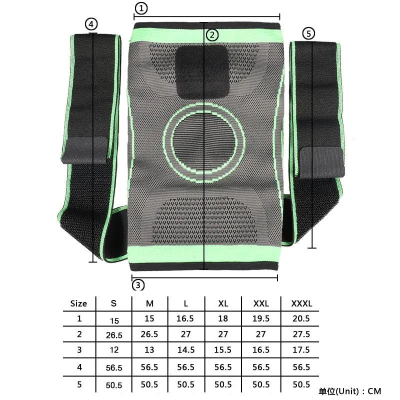 Rodillera de compresion ajustable - Nexos Vital